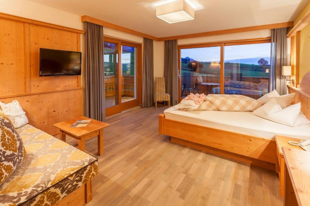 Hotel Rosslaufhof Castelrotto Dış mekan fotoğraf